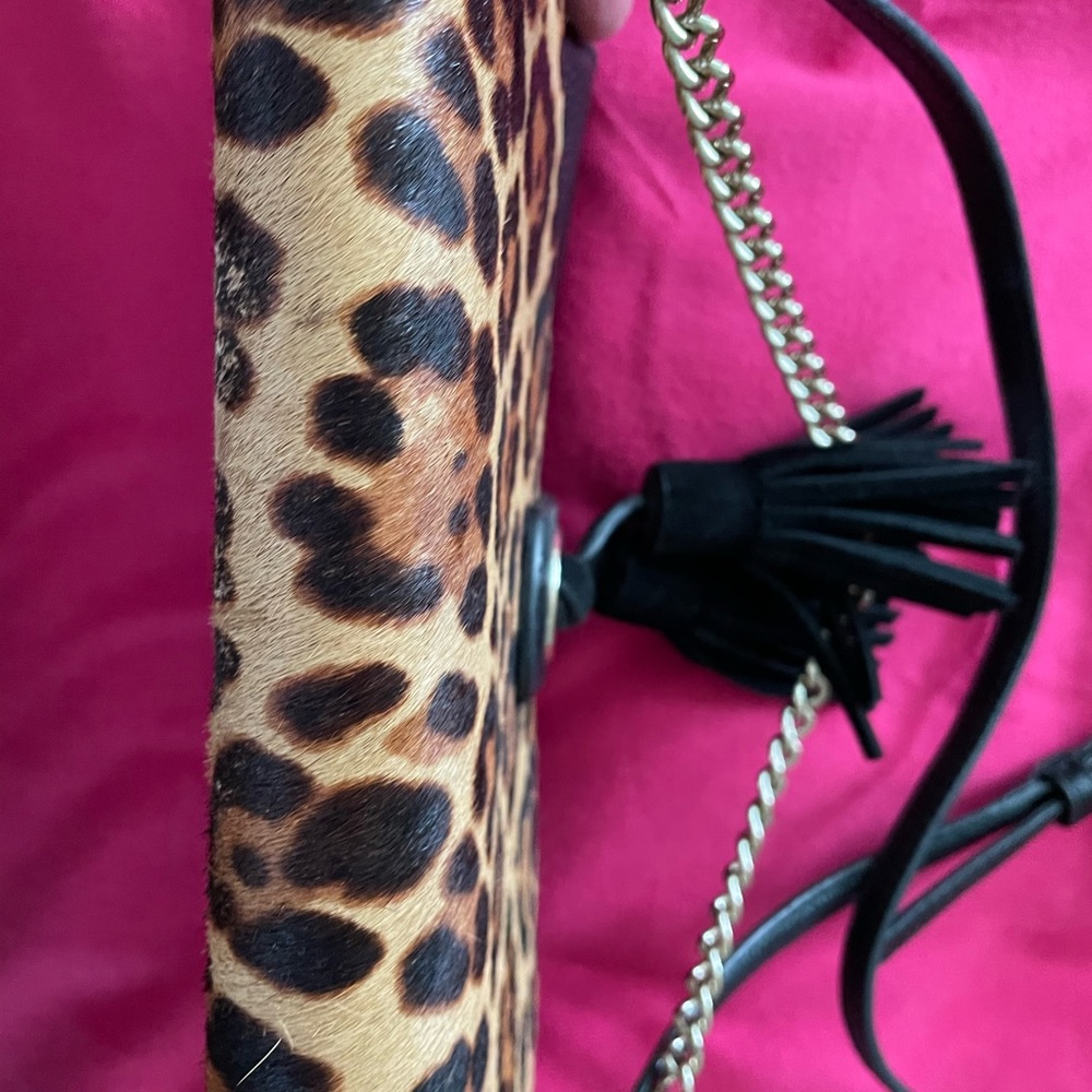 Kate Spade Leopard and Suede Handbag - Picture 6 of 9